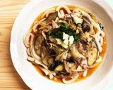 薬味を味わう♪豚なす冷しうどん作り方4写真