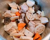 圧力鍋で超簡単♡筑前煮 おせちにも！作り方4写真