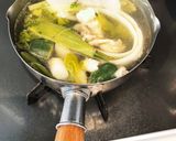 塩ラーメンのスープ作り方2写真