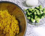 ｼﾝﾌﾟﾙで美味しい☆かぼちゃのサラダ作り方1写真