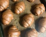 クランベリーとチョコのバターロール作り方17写真