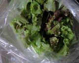レタスと冷やし中華のドッキング？作り方2写真