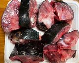 簡単ヘルシー☆ブリのアラとカブの煮物作り方1写真