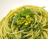 アスパラ菜のパスタ作り方20写真