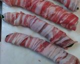 ズッキーニの豚バラ肉の巻き焼き作り方2写真