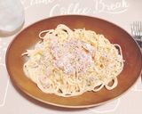 トリュフ香るこってりクリームパスタ作り方5写真