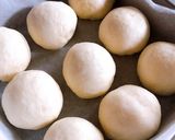 生地はHB! 練乳ミルクちぎりパン☻作り方3写真