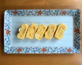 お弁当にもいいね♡ごま油で焼く玉子焼き作り方2写真