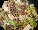 超簡単☆牛肉とキャベツの和風チャンプルー作り方4写真