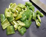 簡単！豚こまピーマン☆甘辛味噌風味作り方2写真