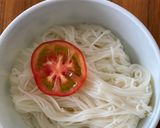 トマトとタンパク質しっかりそうめん作り方2写真