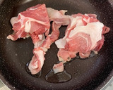 簡単☆油揚げと豚こま肉の焼肉のタレ炒め作り方2写真