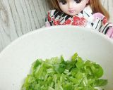 リカちゃん♡三つ葉とじゃこネギ特製ドレꕤ作り方2写真