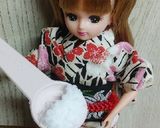 リカちゃん♡イカの墨煮を利用しておうどん作り方2写真