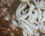 リカちゃん♡イカの墨煮を利用しておうどん作り方6写真