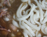 リカちゃん♡イカの墨煮を利用しておうどん作り方6写真