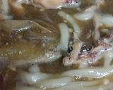 リカちゃん♡イカの墨煮を利用しておうどん作り方7写真