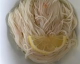 夏バテ防止レモンかまぼこそうめん作り方1写真