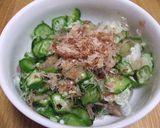 きゅうりのオカカ和え作り方3写真