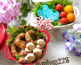 【簡単】キャラ弁 おかず かたつむり作り方12写真