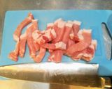 他人丼(豚ロース肉の卵とじ)作り方4写真