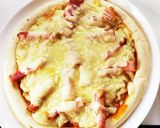 男飯☆オーブンで簡単『シーフードピザ』作り方5写真