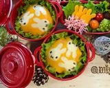 【簡単】 キャラ弁 あさがお 薄焼き卵作り方20写真