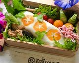 【簡単】キャラ弁 薔薇 薄焼き卵作り方21写真