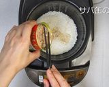 ポン酢でサバ缶の炊き込みご飯作り方5写真