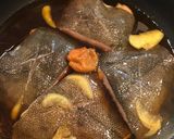 子持ちカレイの煮付け *☻*作り方2写真