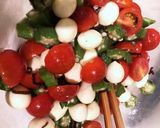オクラチーズトマト塩昆布のまぜまぜサラダ作り方3写真