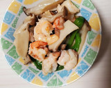 簡単！えびの塩にんにく炒め作り方4写真