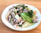 レタスと豚肉のザーサイ炒め作り方4写真