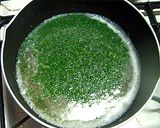 大葉のスイーツ。爽やかふるふるゼリー♪作り方3写真