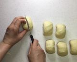 ポリ袋deハムマヨパン♪作り方9写真