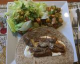 牛肉でファフィータ*簡単メキシカン作り方6写真