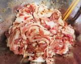 豚コマとしろ菜の甘辛炒め☆梅シロップ作り方6写真