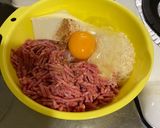 手抜きかさましハンバーグ作り方2写真