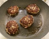 手抜きかさましハンバーグ作り方4写真