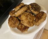 手抜きかさましハンバーグ作り方7写真