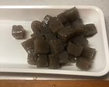 ヘルシーおかず！こんにゃくのネギ塩炒め作り方2写真