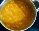 トロピカルな☀️パイナップルチキンカレー作り方4写真