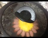 乗せるだけ本物みたい向日葵ソセジエッグ作り方5写真