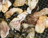 揚げ焼きで作る●真鯛のあら●鯛皮の唐揚げ作り方2写真