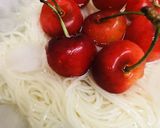 さくらんぼ＆素麺作り方2写真