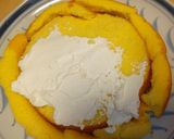 メロンde富士山ケーキ♪作り方5写真