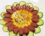 乗せるだけ本物みたい向日葵ソセジエッグ作り方8写真