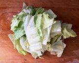 簡単ヘルシー☆ラム肩肉のレタス炒め風作り方6写真