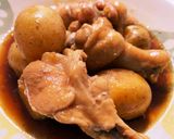 炊飯器で手羽元とじゃがいも煮作り方13写真