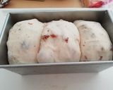レーズンたっぷり食パン。作り方6写真